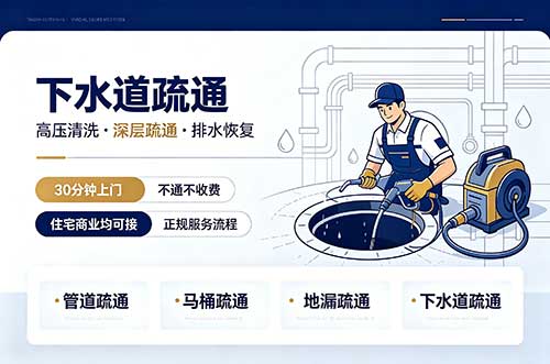 龙海下水道疏通